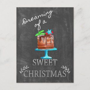 Postal ¡Soñando con un dulce Navidad!