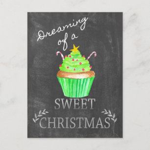 Postal ¡Soñando con un dulce Navidad!
