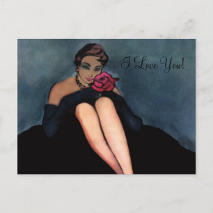 Postal Soñando contigo ~ Postcard