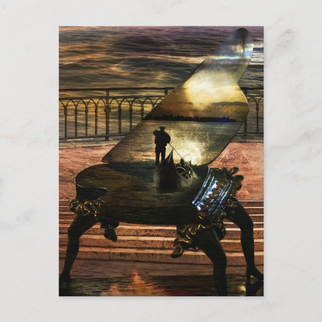 Postal Sonata de Gondolier (Anverso)