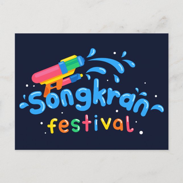 Postal Songkran Watergun (Anverso)