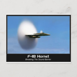 Postal Sonic Boom F-18 Hornet