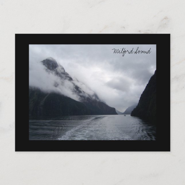 Postal Sonido Milford (Anverso)