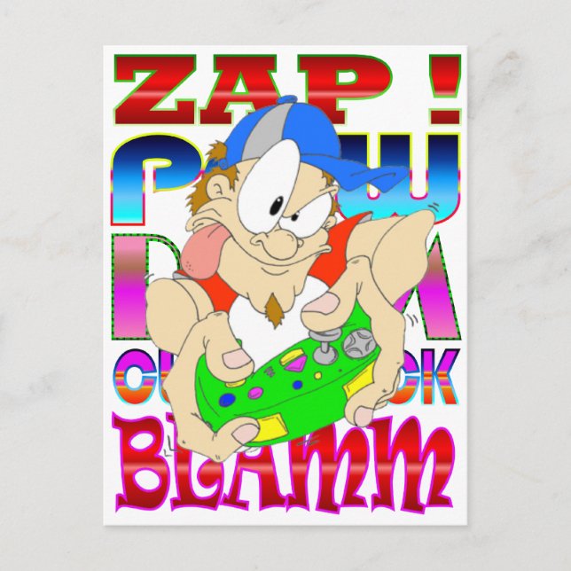 Postal Sonidos de juego (Anverso)