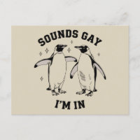 Sonidos de pingüino gay suenan gay estoy en vintag
