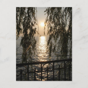 Postal Sonnenuntergang - Sunset Postkarte