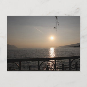 Postal Sonnenuntergang - Sunset Postkarte