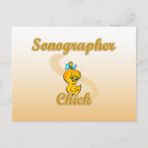 Postal Sonógrafo Chick