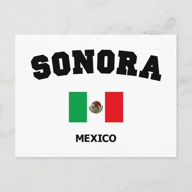 Postal Sonora Block (Anverso)