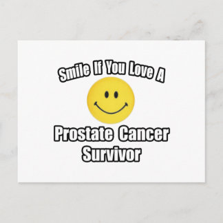Postal Sonreír... Amar a un sobreviviente de cáncer de pr