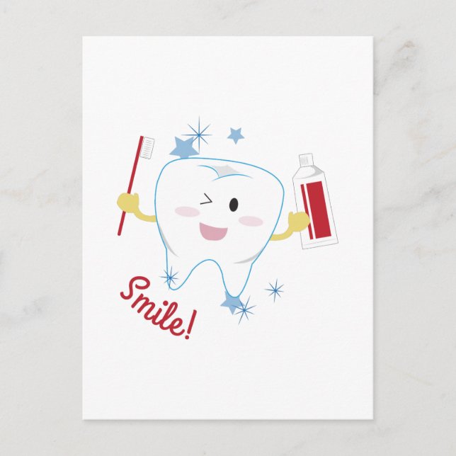 Postal ¡Sonríe! (Anverso)