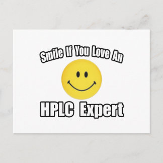 Postal Sonríe... Ama a un experto en HPLC