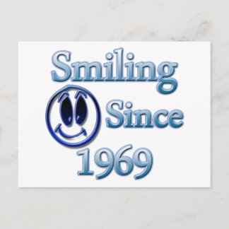 Postal Sonriendo desde 1969