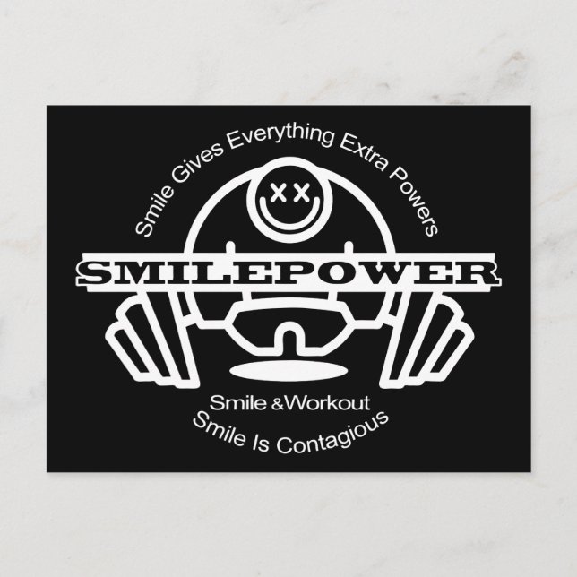 Postal sonriente (Anverso)