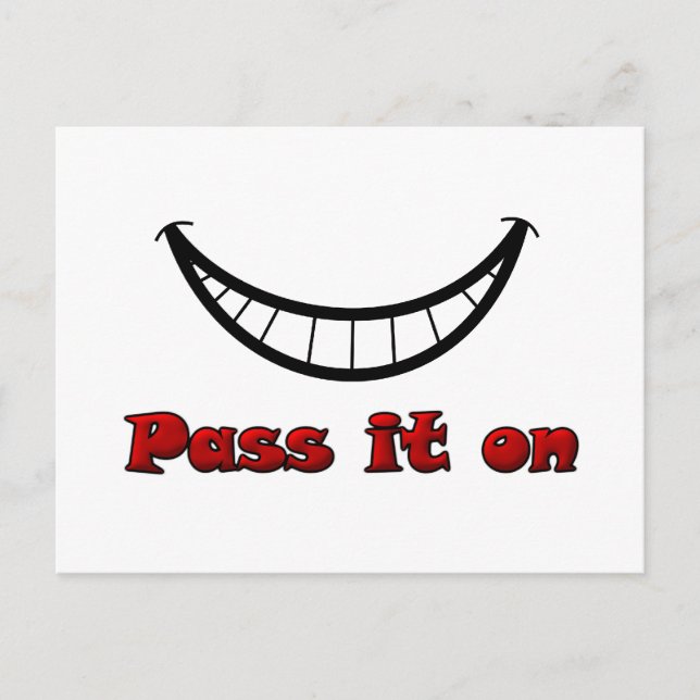 Postal Sonrisa (Anverso)