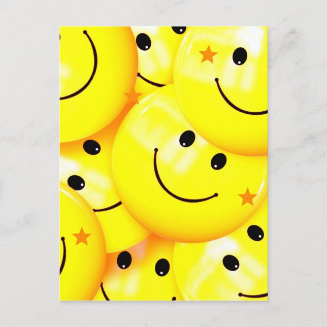 Postal Sonrisa feliz (Anverso)