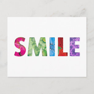 Postal Sonrisa Happy Quote 02