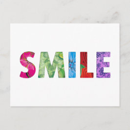 Postal Sonrisa Happy Quote 02