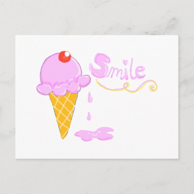 Postal Sonrisa Ice Cream (Anverso)