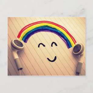 Postal Sonrisas de Música