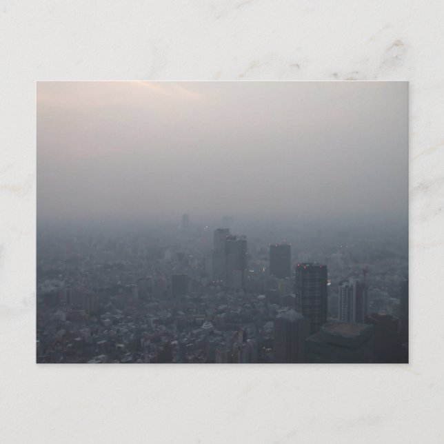 Postal Soot-stained skyscrapers (Anverso)
