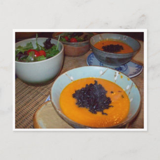 Postal Sopa de Creamy Carrot