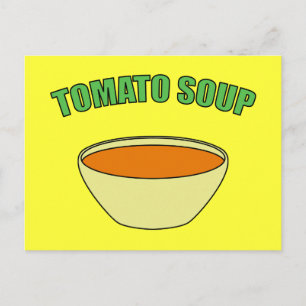 Postal Sopa de tomate