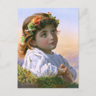 Postal Sophie Gengembre Anderson: Dreaming Daisy