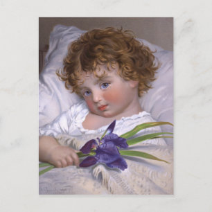 Postal Sophie Gengembre Anderson: Prattling Primrose