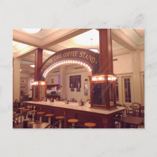 Postal Soporte del café de la llamada de mañana, New