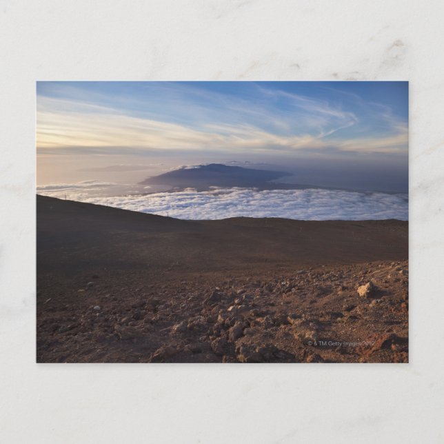 Postal Soporte Haleakala, parque nacional de Haleakala, (Anverso)
