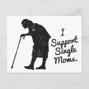 Postal Soporte para madres solteras