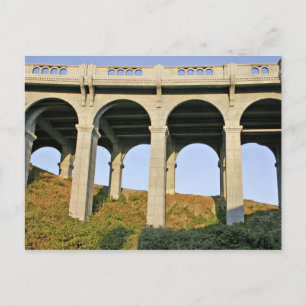 Postal Soportes arqueados del puente memorial Patterson