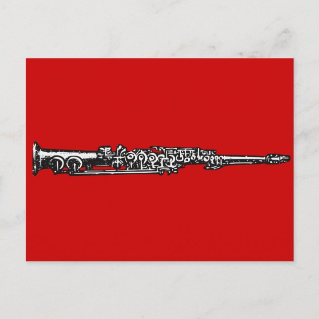Postal Soprano Sax (Anverso)
