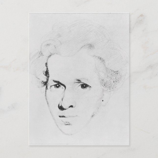 Postal Soren Aabye Kierkegaard (Anverso)
