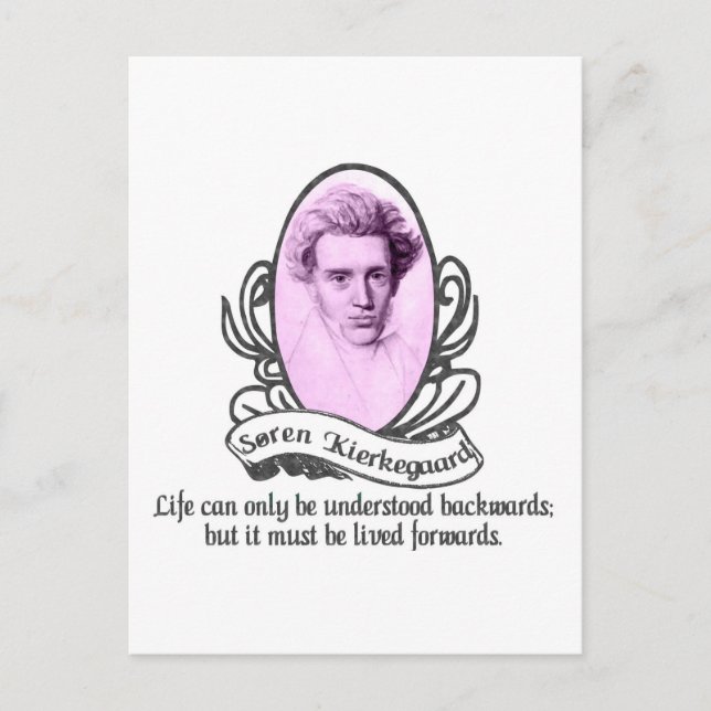 Postal Søren Kierkegaard (Anverso)