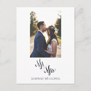 Postal Sorpresa: Elegant Calligraphy