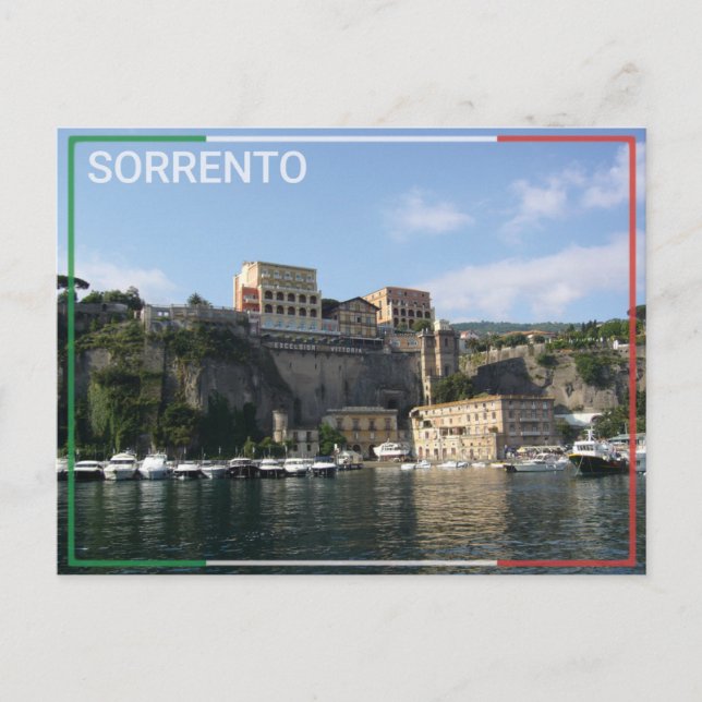 Postal Sorrento - Italia (Anverso)