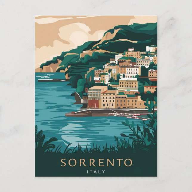 Postal Sorrento Italia Estilista (Anverso)