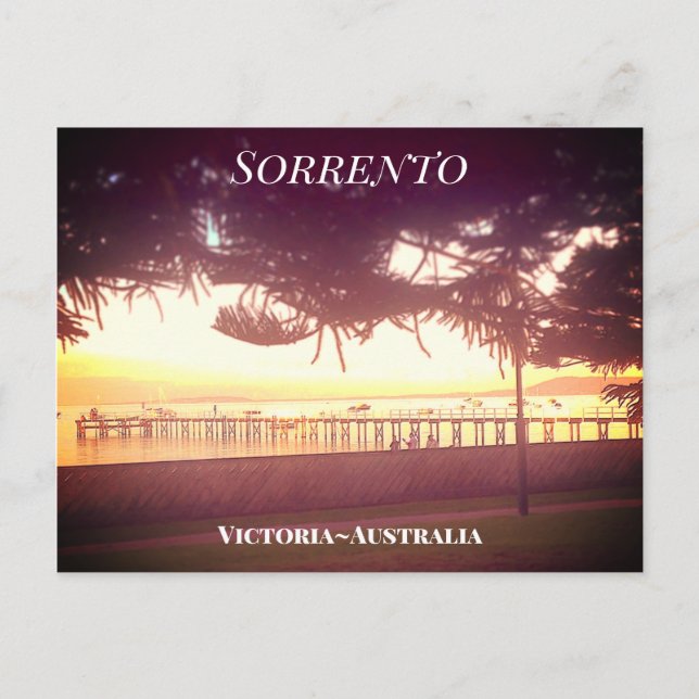 Postal Sorrento, Victoria, Australia (Anverso)