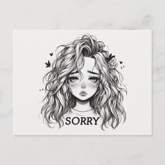 Postal Sorry Postcard (Anverso)
