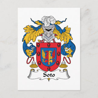Postal Soto Family Crest