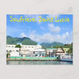 Postal Soufriere Santa Lucía