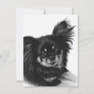 Postal Soul dulce - Pintura de mano de arte de Chihuahua