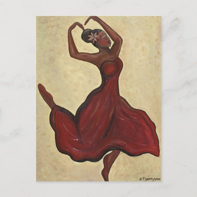 Postal Soul en Movimiento (Anverso)