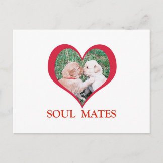 Postal Soul Mates Camisetas, Tarjetas, Mugs