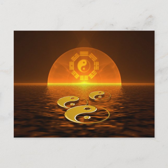 Postal SOUL WAY - diseño de amanecer (Anverso)