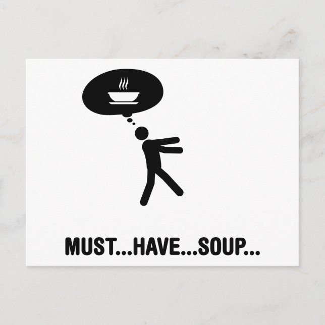 Postal Soup Lover (Anverso)