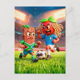 Postal South African biltong versus Italian spaghetti soc