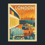 Postal South Bank, Londres<br><div class="desc">Anderson Design Group es una firma de diseño y ilustracion galardonada en Nashville, Tennessee. El fundador Joel Anderson dirige un equipo de artistas talentosos para crear arte poster original que se parece a las estampas publicitarias tradicionales de los años 20 a los 60.</div>